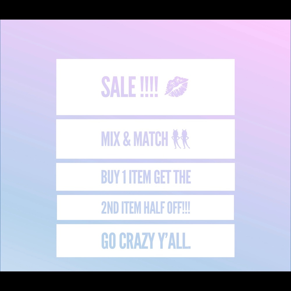 This weeks deal!!!!